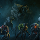 All the nasty aliens you will fight in the game.